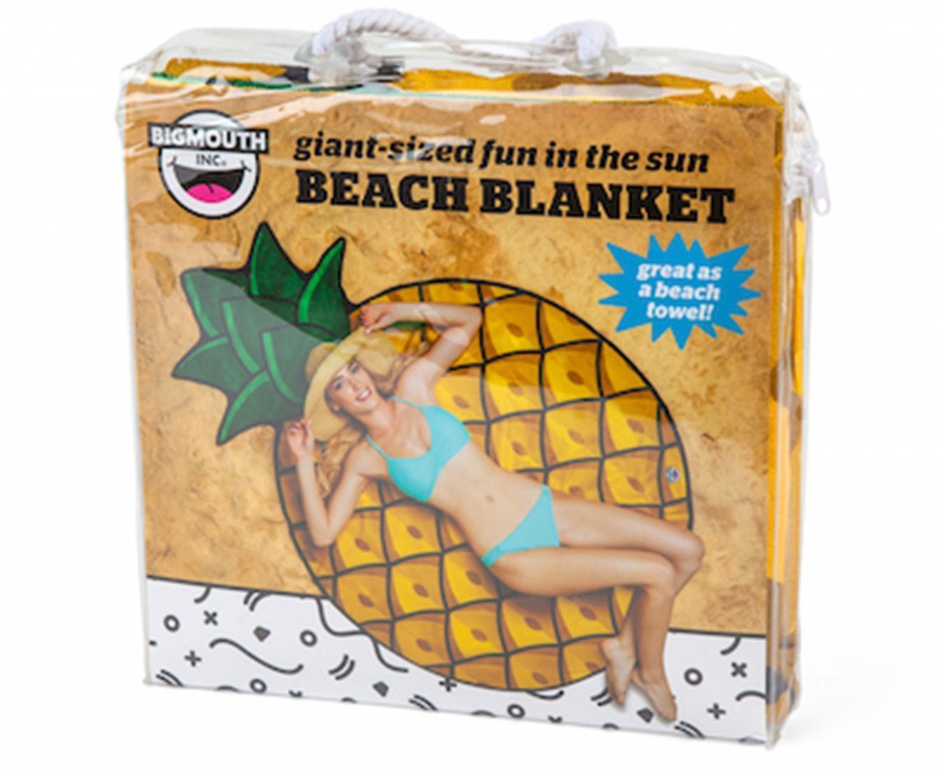 BigMouth Inc. 152cm Gigantic Pineapple Beach Blanket Outdoor Swimming Pool Mat — image 3