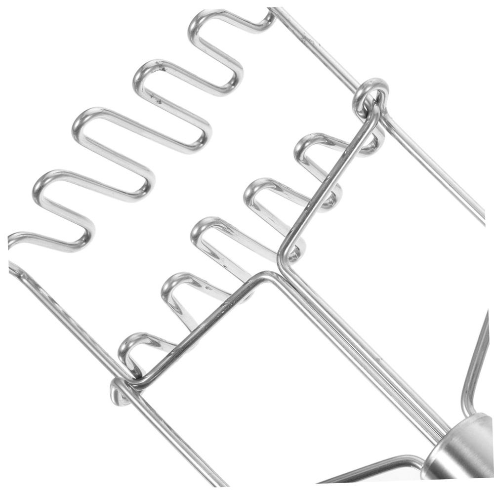 Potato Masher,Stainless Steel Square, for Mashed Potatoes Heavy Duty Suitable for Home and Restaurant Use โ image 2