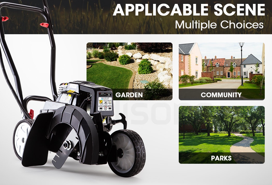 Baumr-AG 31CC Lawn Edger Petrol 4 Stroke Garden Grass Weed Trimmer Blade Cutting โ image 3