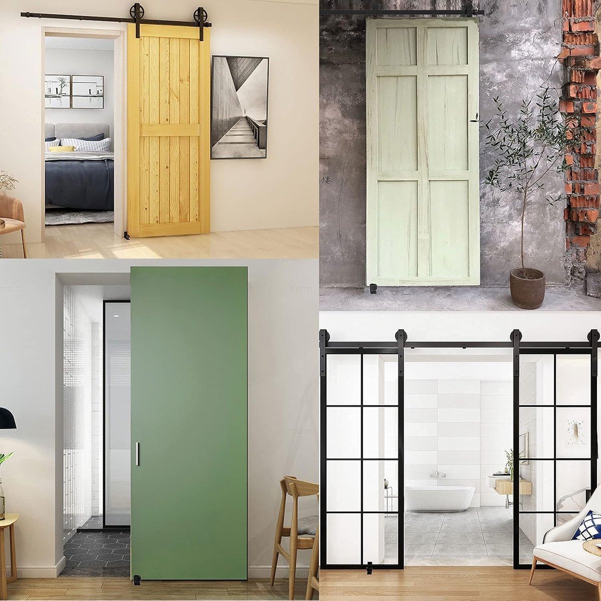 Sliding door floor guide - Adjustable sliding door floor guide - Door guide - Sliding door guide - Floor guide roller - Door bottom Guide - Sliding rails — image 2