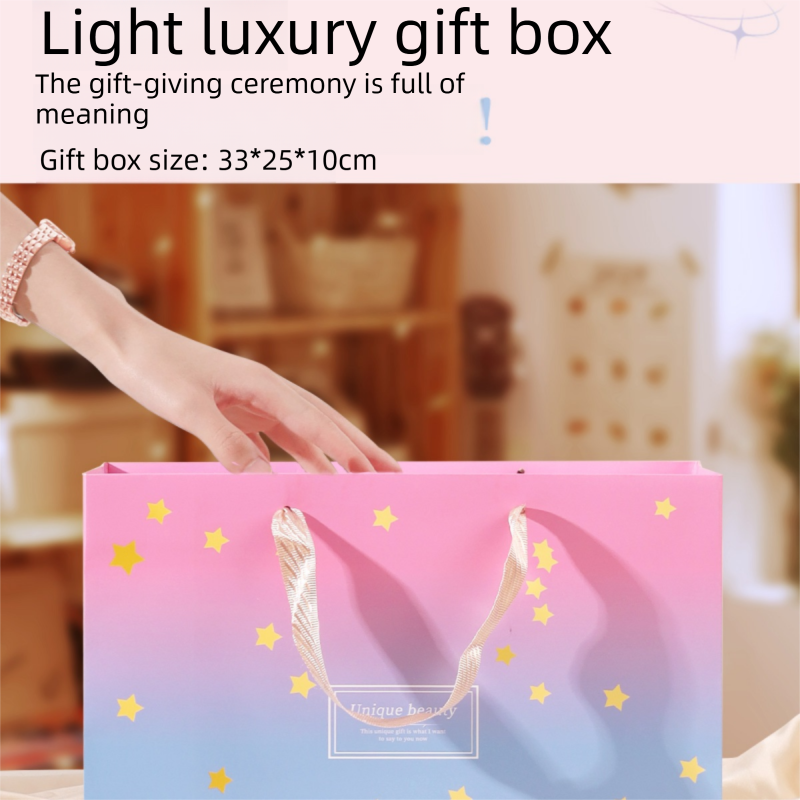 White Winter Scarf Gift Box Set for Women (4-Piece Set: Earmuffs, Hat, Gloves, and Scarf)- Soft Warm Scarf with Luxury Gift Packaging Birthday Present for — image 5
