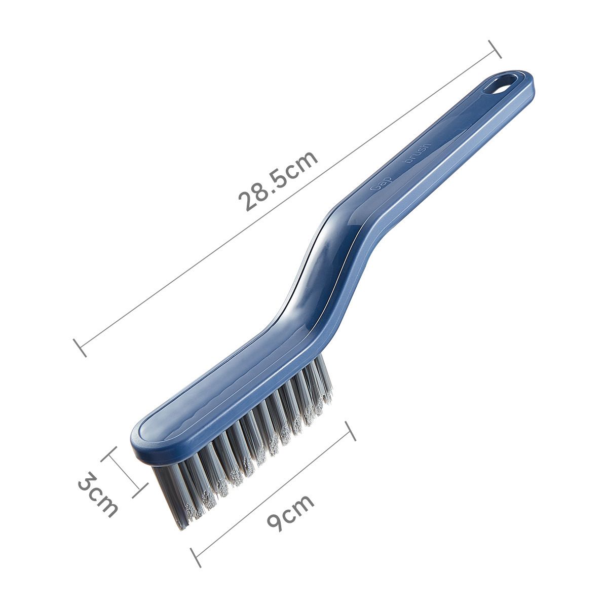 Cleaner Scrub Brush, Stiff Angled Bristles Gap Cleaning Brush, Grout Cleaner Brush for Showers, Bathtubs â image 5
