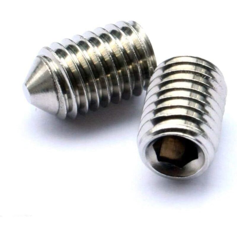 16 pcs 5Mm Length Countersunk Grub Screws, Various Metric Threads, M3, M4, M5 & M6. A2 Grade Stainless Steel Hexagon โ image 3
