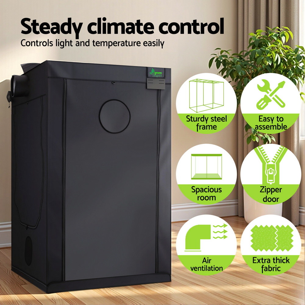 Green Fingers Grow Tent Kits 120x120x200cm Hydroponics Indoor Grow System โ image 4