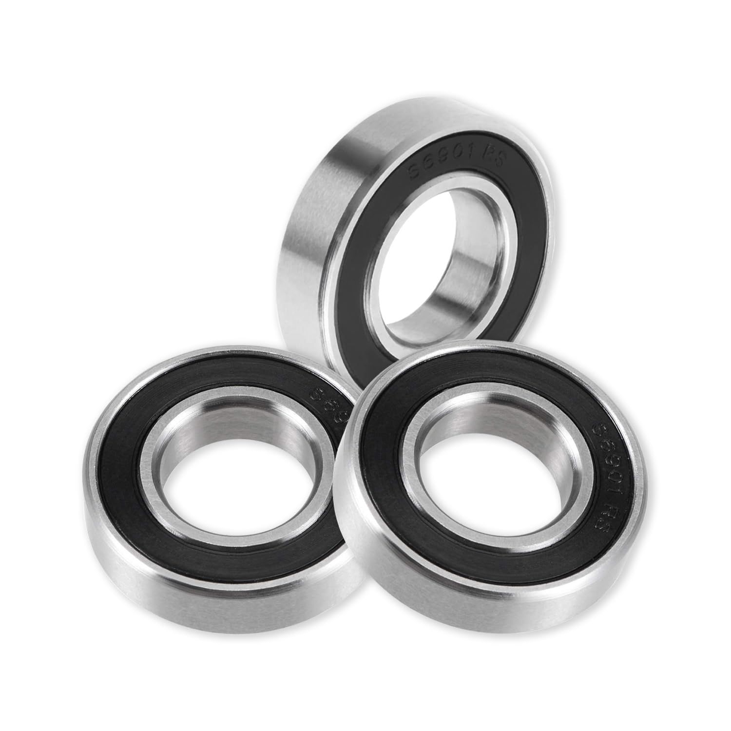 F623RS Bearing 3*10*4MM Flanged Miniature Deep Groove Ball Bearings for 2/3 3D Printer (Pick of 10Pcs) โ image 4