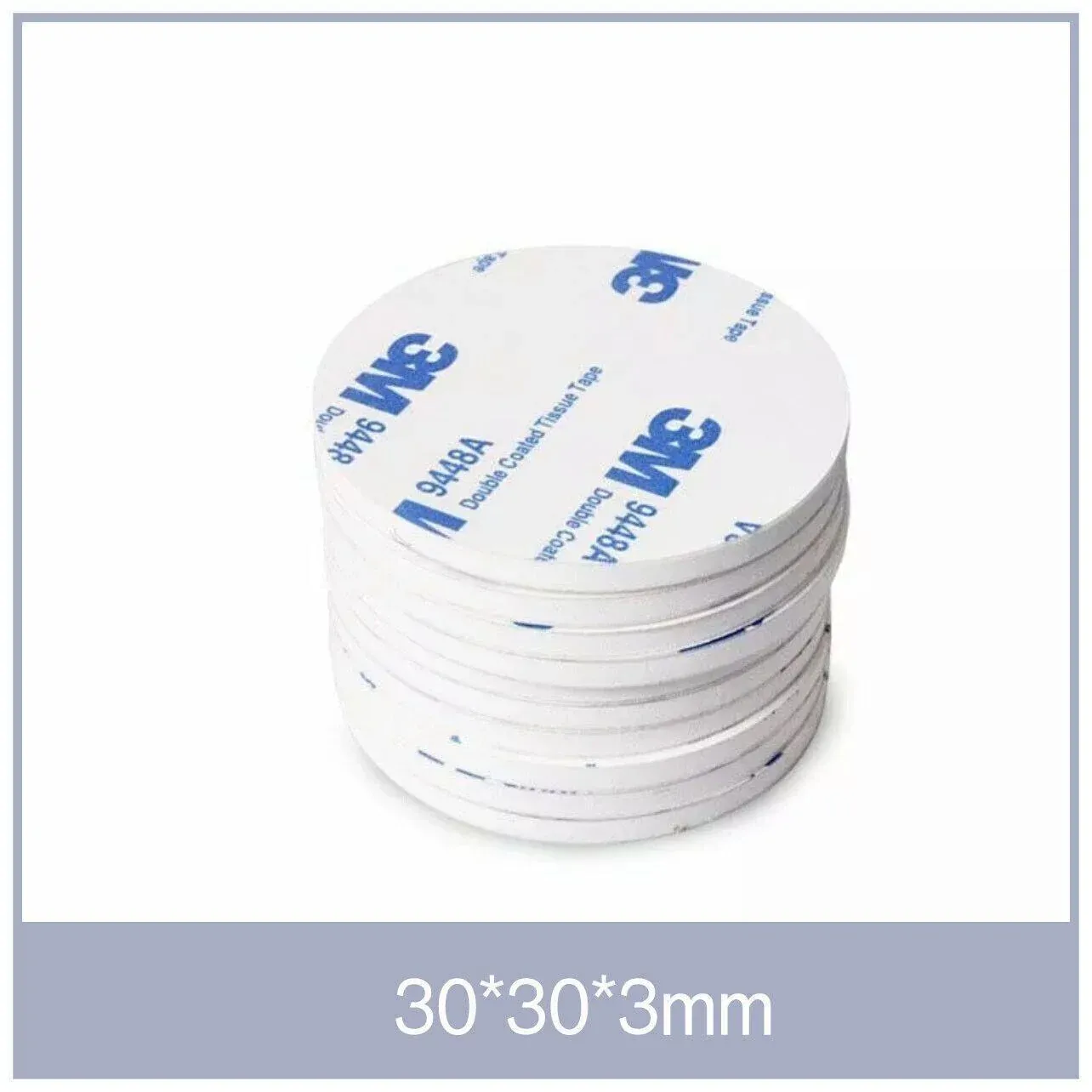 Round 40 x 3mm 3M Double Sided Foam Sticker Tape Side Wall Car Self Adhesive Pads - 6pcs โ image 5
