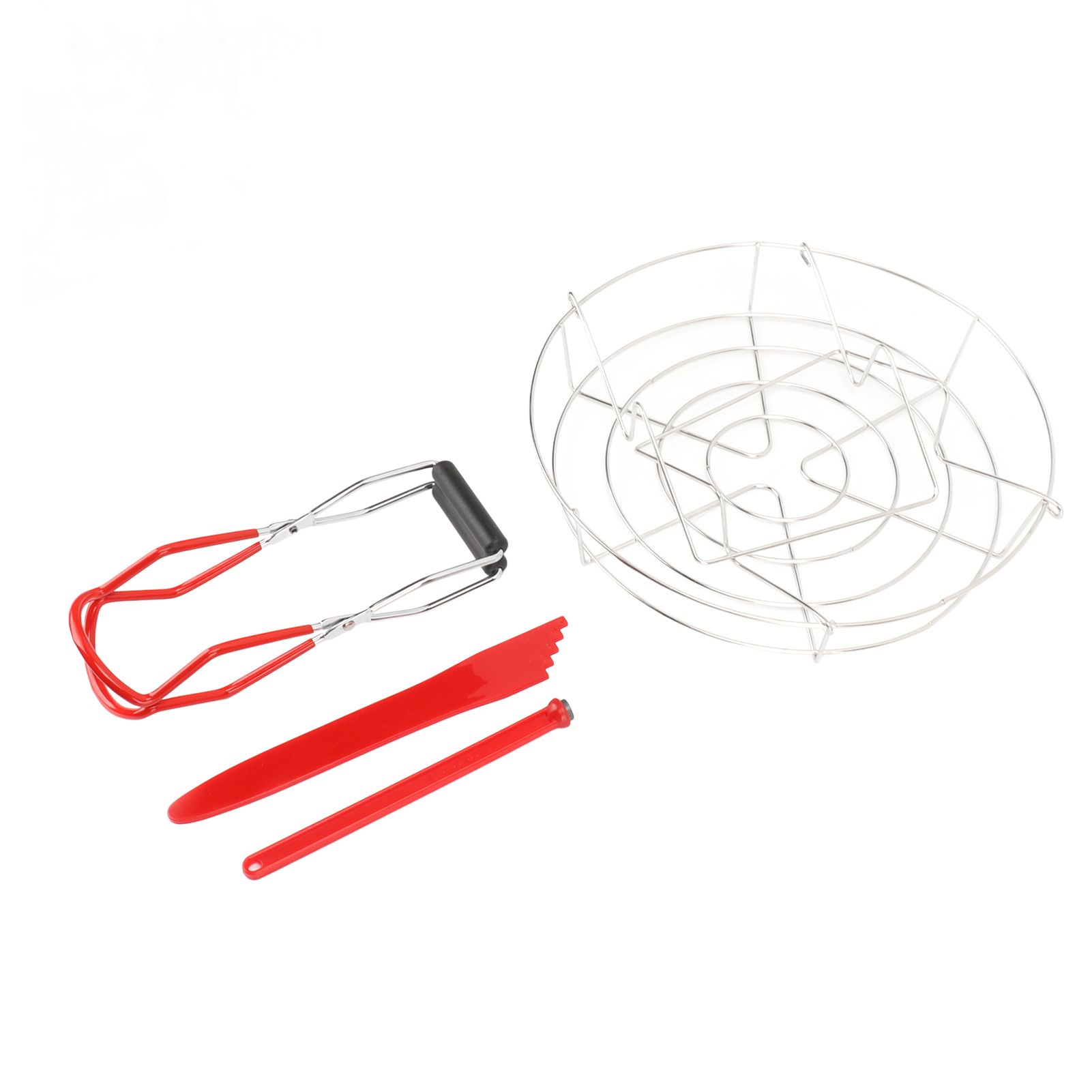 Canning Supplies Starter Kit Stainless Steel Magnetic Lid Lifter Bubble Popper Canning Jar Lifter Can Tongs for Beginners — image 2