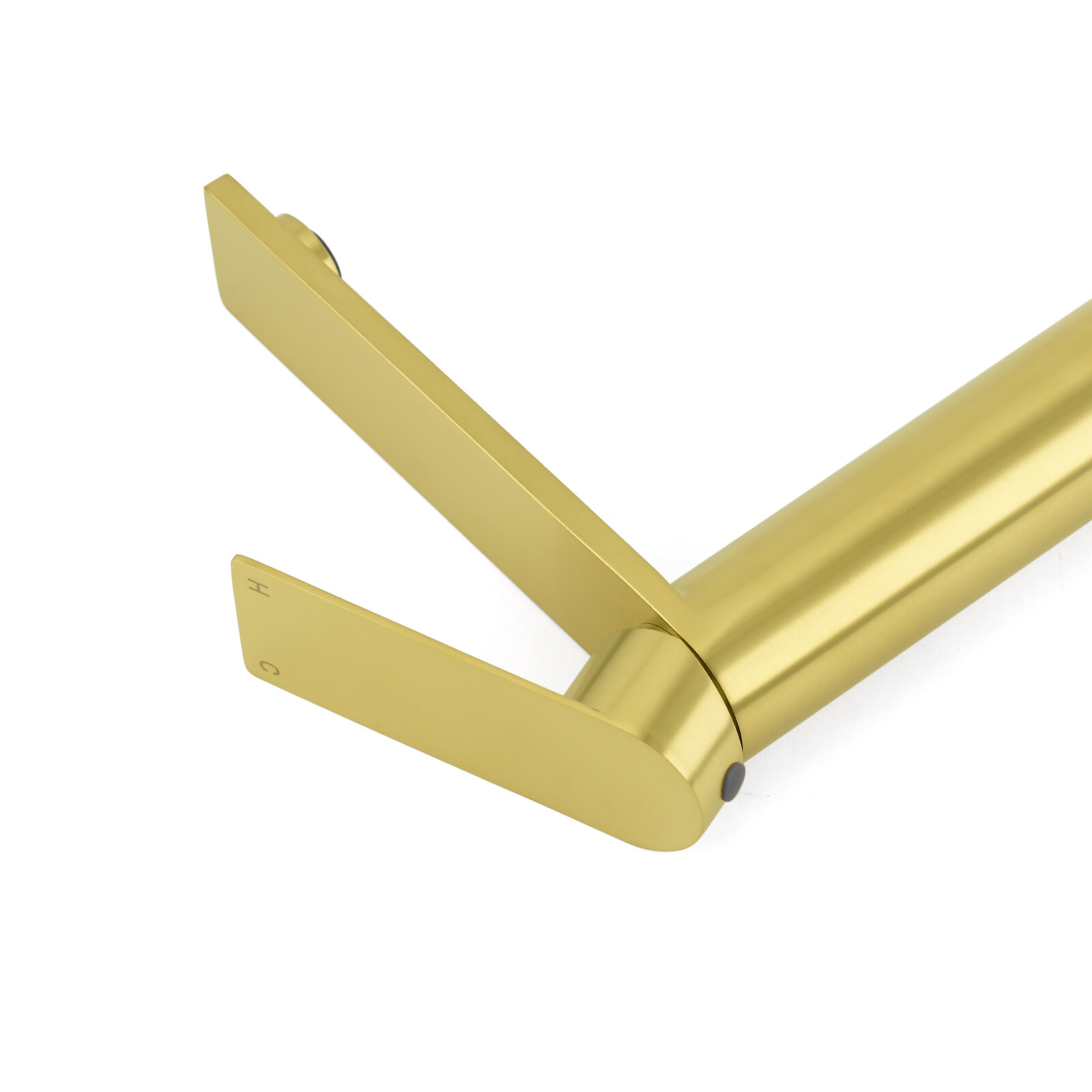 Brushed Gold Stainless Steel Tall Basin Mixer Vanity Sink Faucet Laundry Spout โ image 5