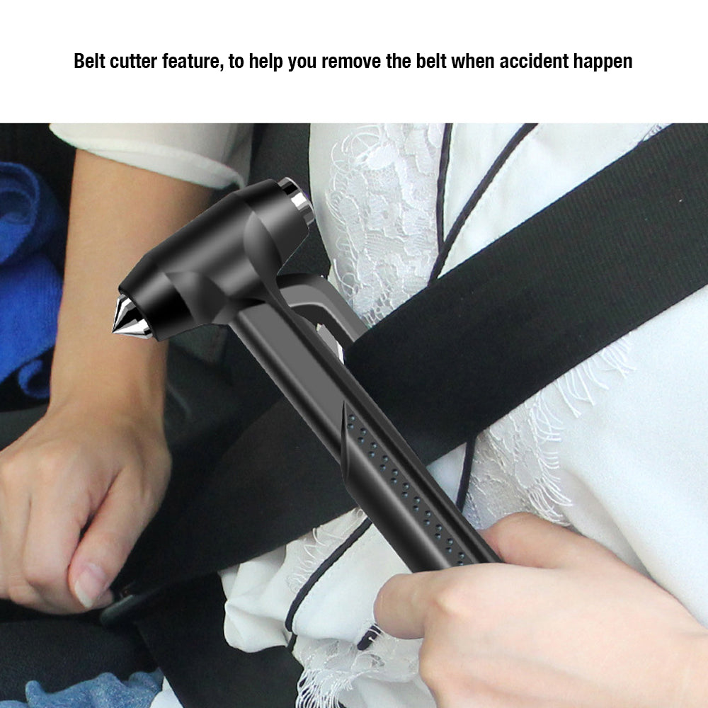 3 in 1 Car Emergency Safety Escape Hammer Glass Window Breaker Belt Cutter Tool โ image 5