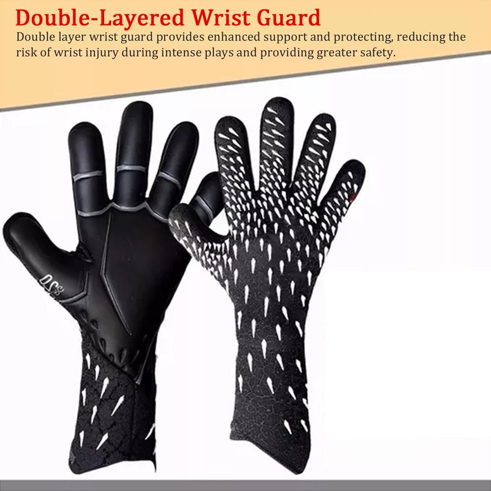 Soccer Goalkeeper Gloves Thickened Breathable Football Gloves Anti-Slip Latex Training Gloves for Teenagers Adults - 9# โ image 6