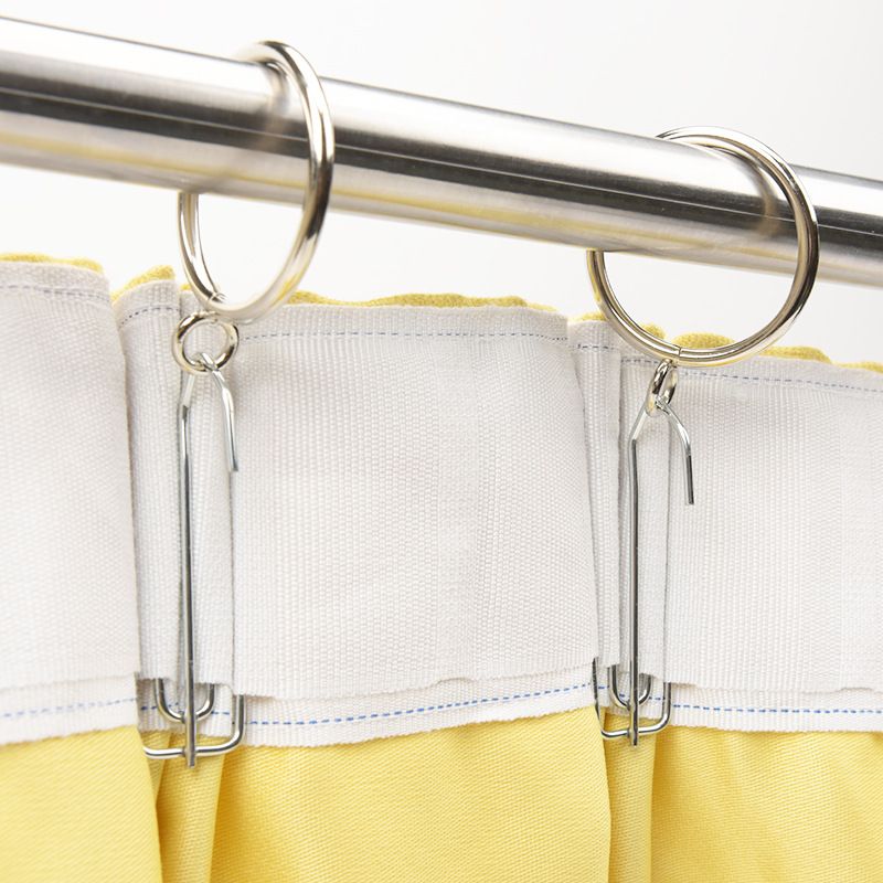 2 Pcs Pinch Pleat Curtain Hooks for Drapes, 4 Prongs Stainless Steel Pleated Tape Curtain Drapery Hooks/Clips/Pin/Clamp โ image 2