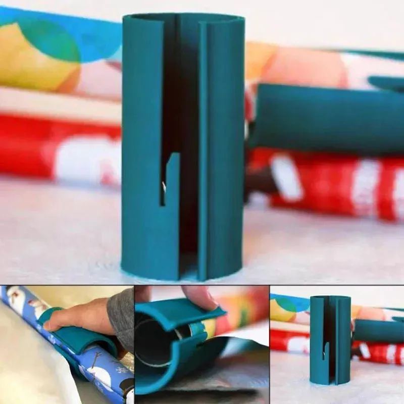 3PCS Sliding Wrapping Paper Cutter Christmas Gift Roll Cutting Tool — image 5