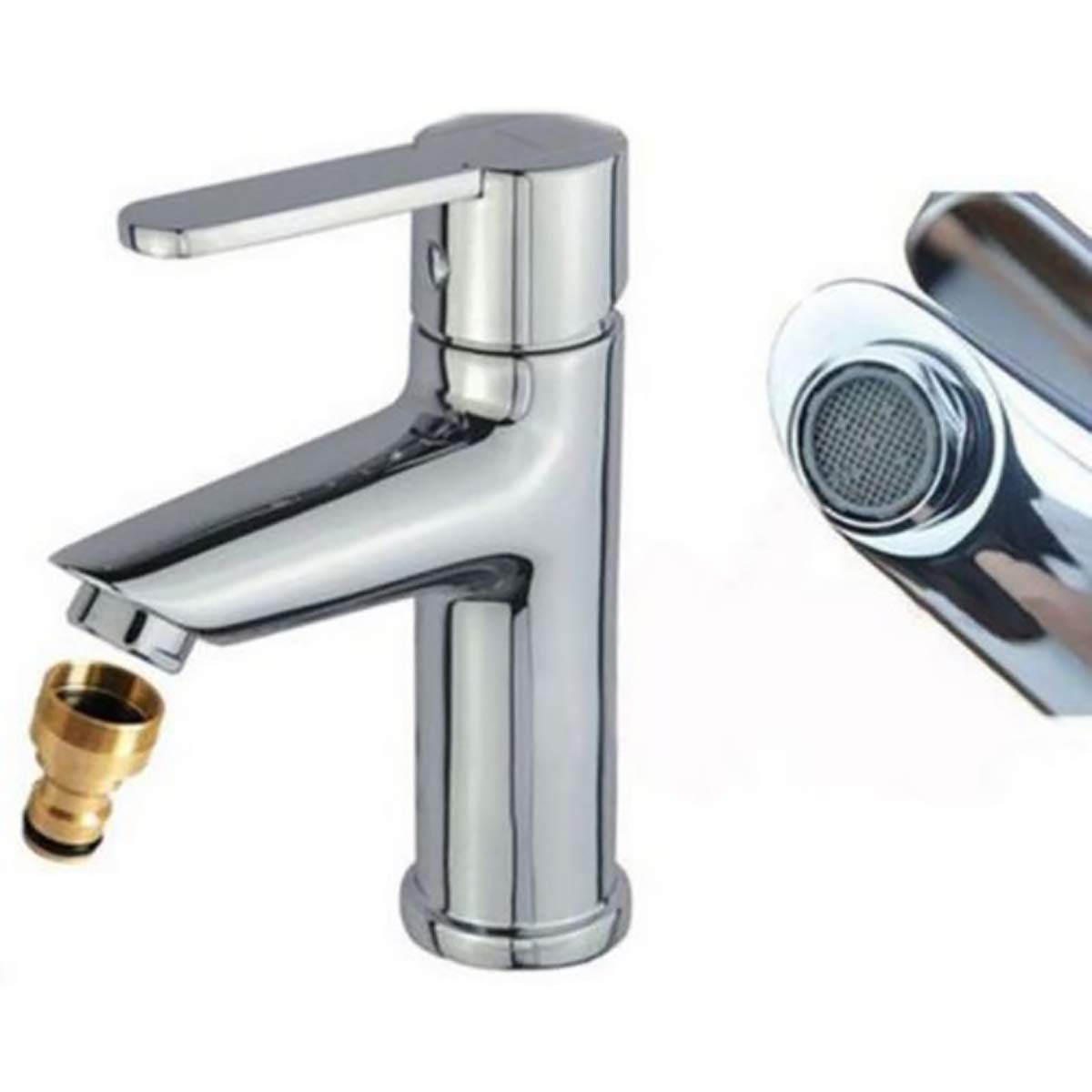 Female Thread to M22 Male Thread Stainless Steel Brass Nipple Joint Connection Joint Adapter Pipe Fitting,Yellow — image 5