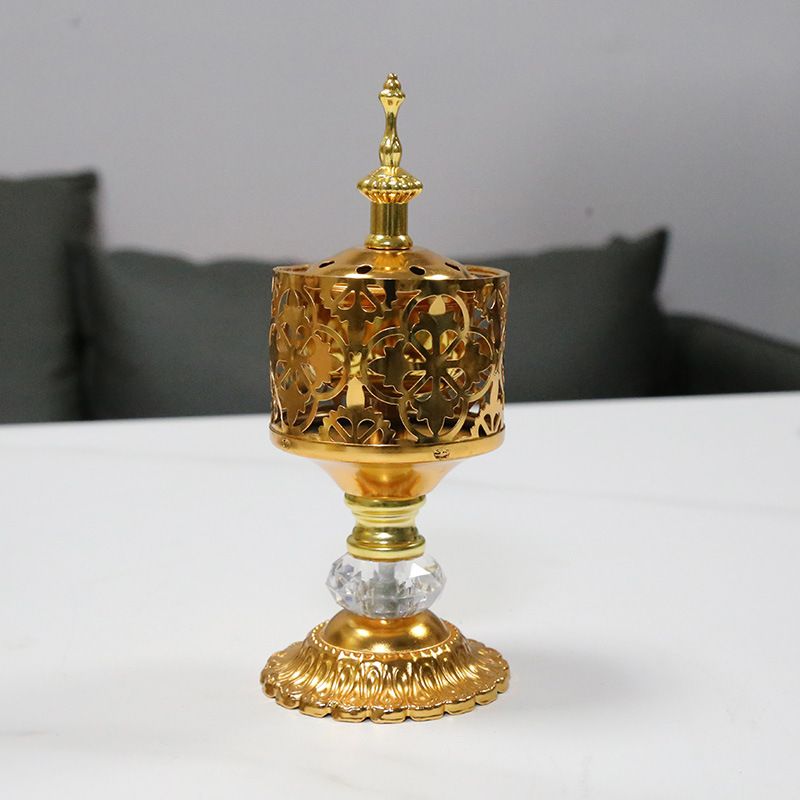 3 PCS Metal Incense Burner Vintage Cone Incense Burner Incense Stick Holder for Yoga Home Decor, 3 Styles — image 3