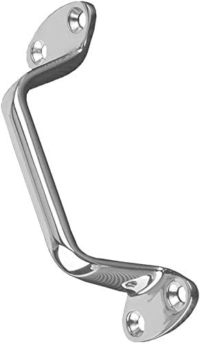 Marine Large Cleat Door Grab Handle Handrail Pull Replacement 316 Stainless Steel 150mm for Boat Yacth — image 6