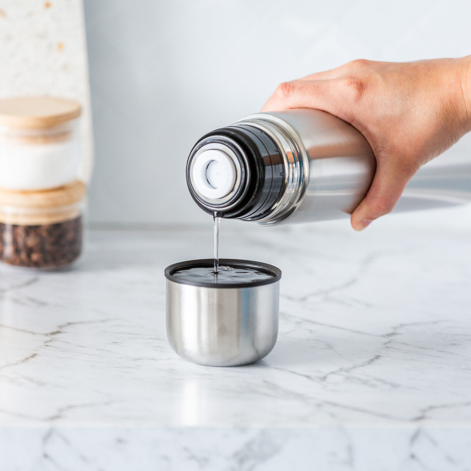 1L Stainless Steel Vacuum Flask Insulated Drink Container โ image 3
