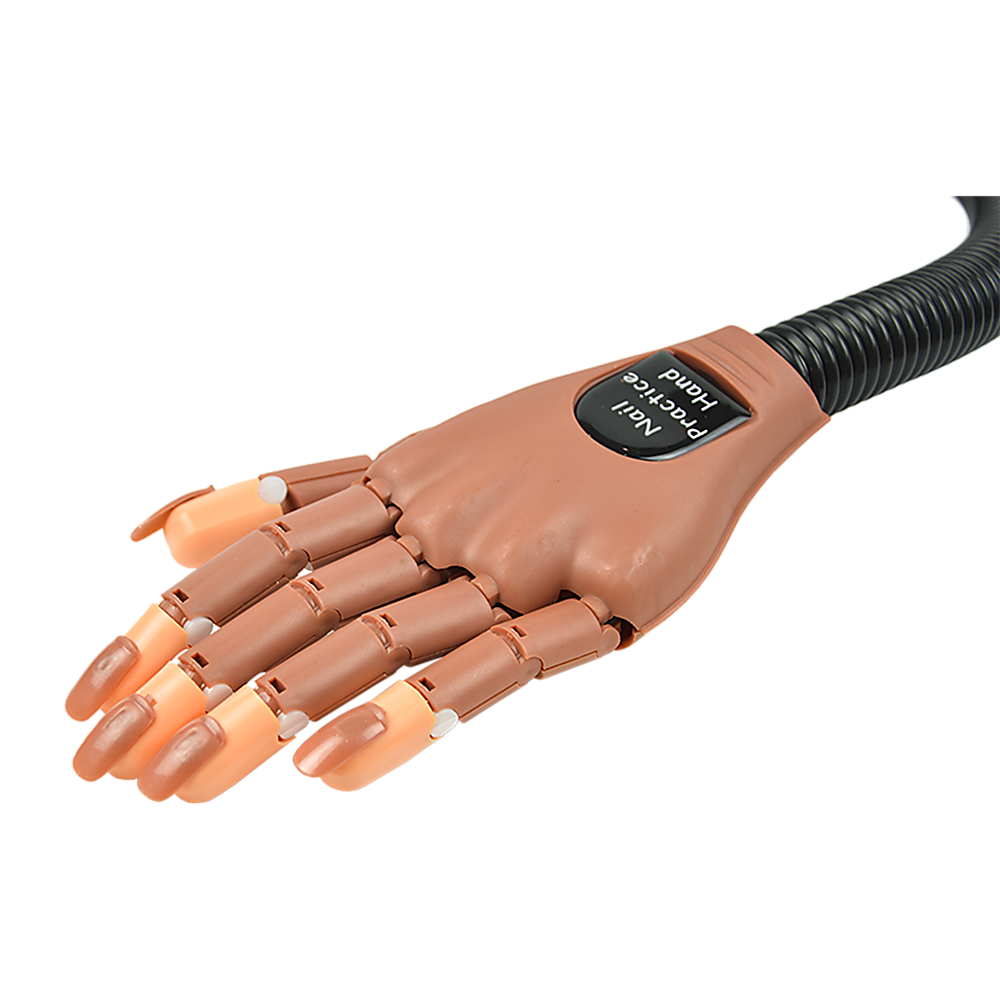Practice Hand Model for Nail Art Training and Display Manicure with false nails — image 7