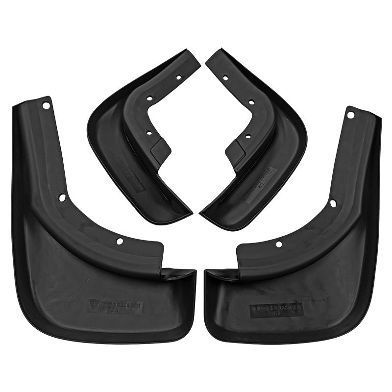 4x Front and Rear Car Fenders for Volvo XC60 2014 2015 2016 2017, Molded Mudguards, Semi-Rigid ABS Plastic Set โ image 2