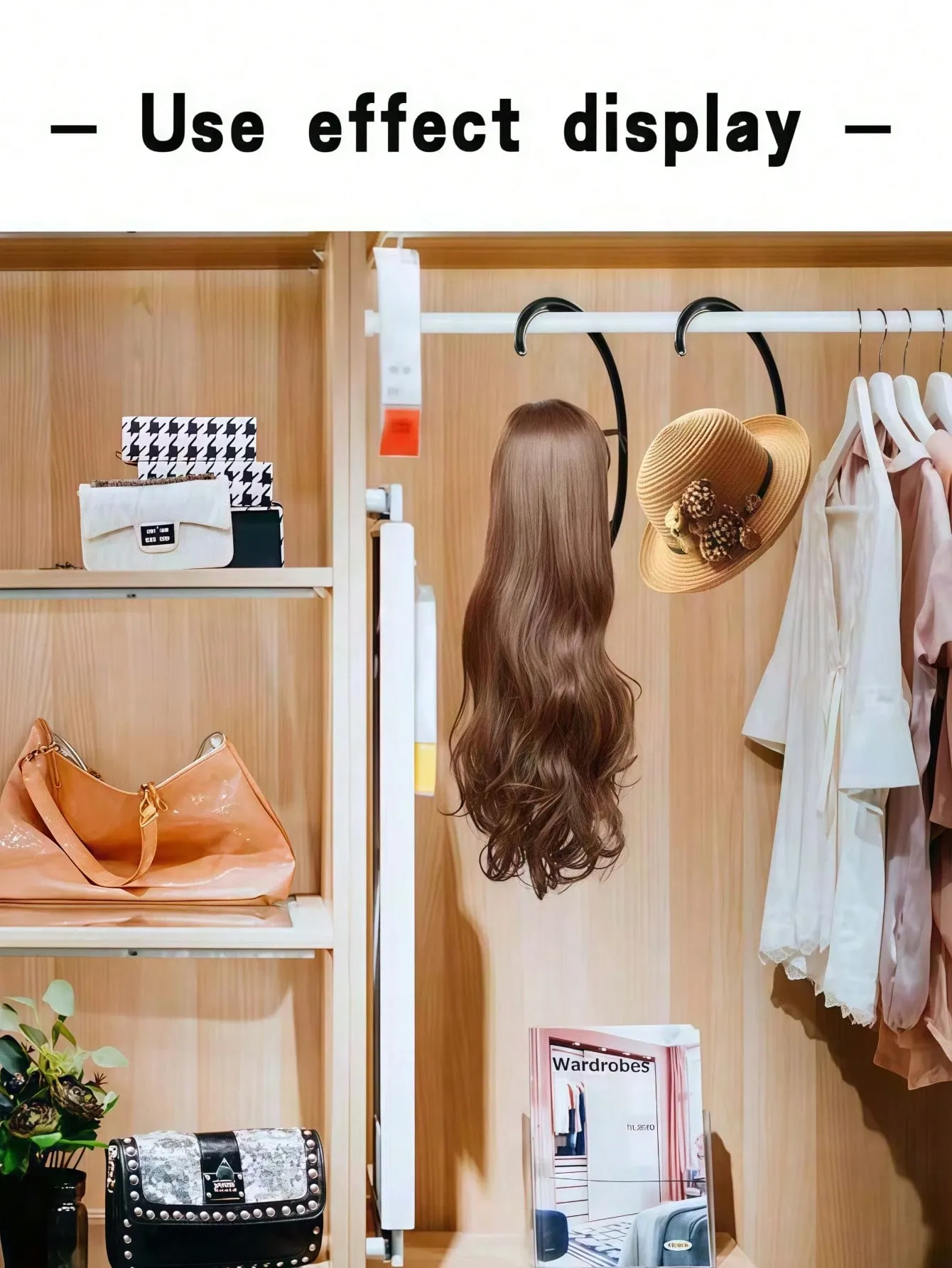 3pc Foldable Wig Stand Durable Wig Display Holder Suitable For Multiple Wigs Portable Travel Wig Stand Applicable For All Wigs Stable Holder For Home Salon Use — image 2
