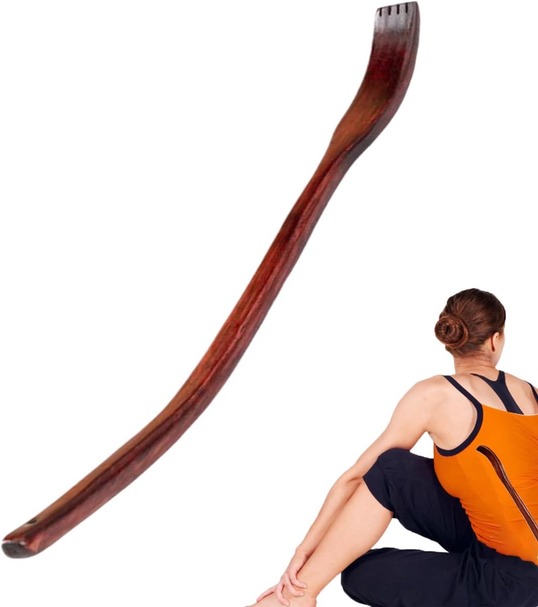 Back Scratcher - Professional Back Scratcher - Creative Back Scratcher - Comfortable Ergonomic Grip - High Quality Bamboo Massage - Sturdy Back Scratchers — image 4
