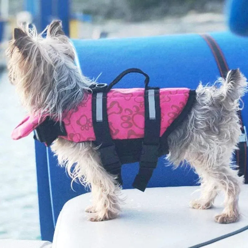 Floatation Vest for Dogs Swimming and Boating with Buoyancy Support Red - XS — image 5