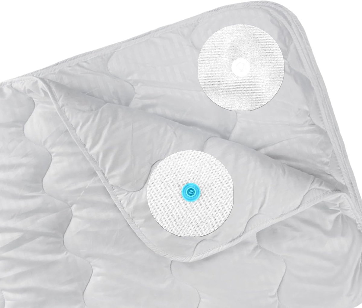 Bedding Snaps - 10 Pairs - Duvet Cover Snaps - Polyester - Plastic - Duvet Clips - Iron-On Duvet Fasteners to Hold Duvet - Duvet Clamps - Bed Sheet Tensioners — image 6
