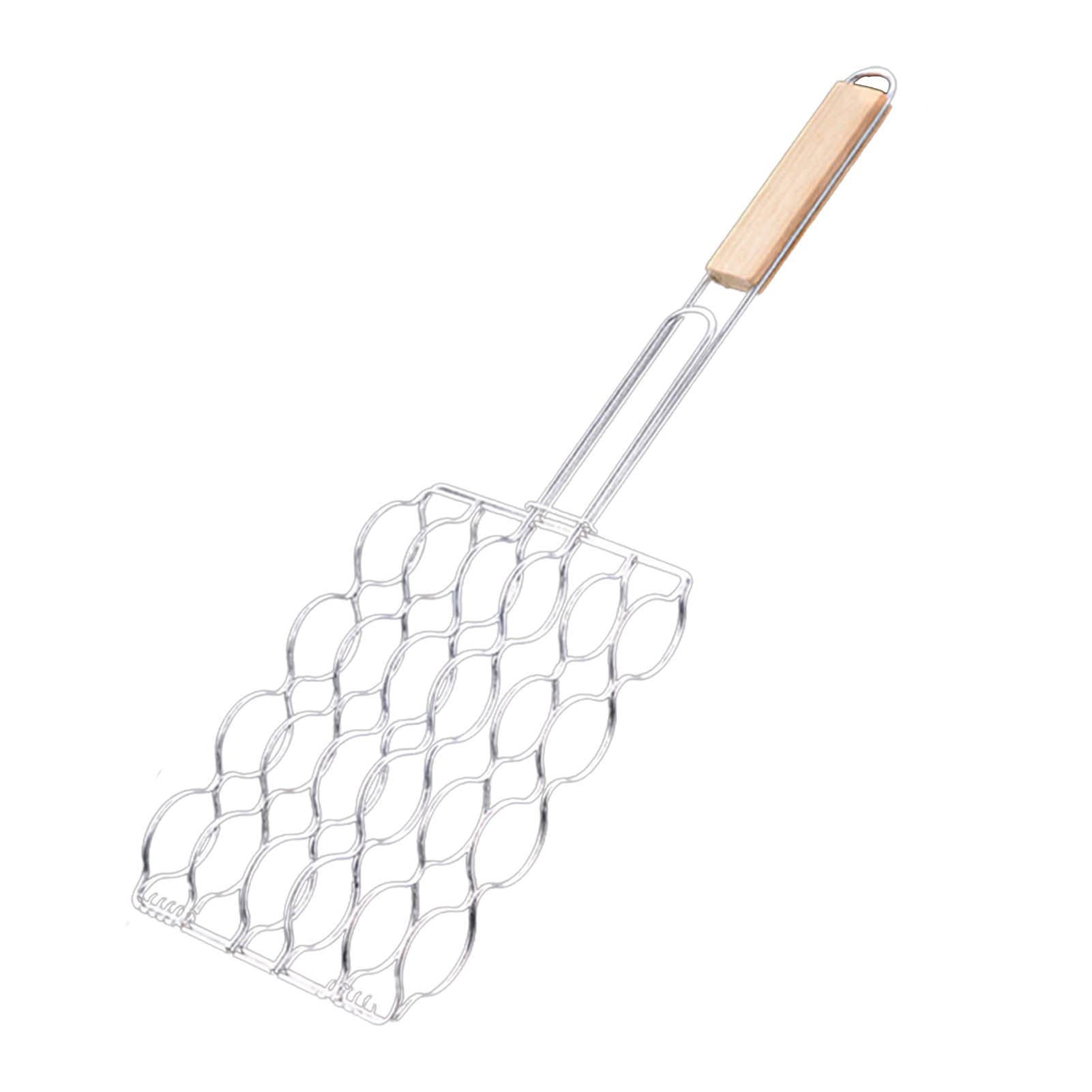 BBQ Grilling Accessories, Portable Barbecue Grilling Basket Corn on the Cob Grill Basket, for Grilling Outdoor Camping Cooking Fish Grilling Basket Tool โ image 2