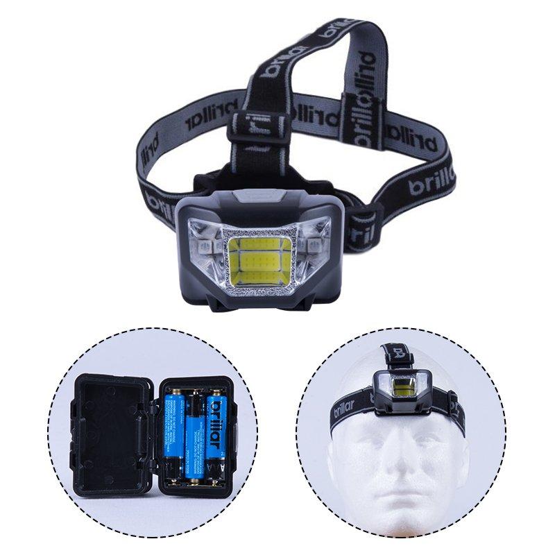 5 Mode Headlamp with COB LED Technology-Blue/Black - Blue โ image 5