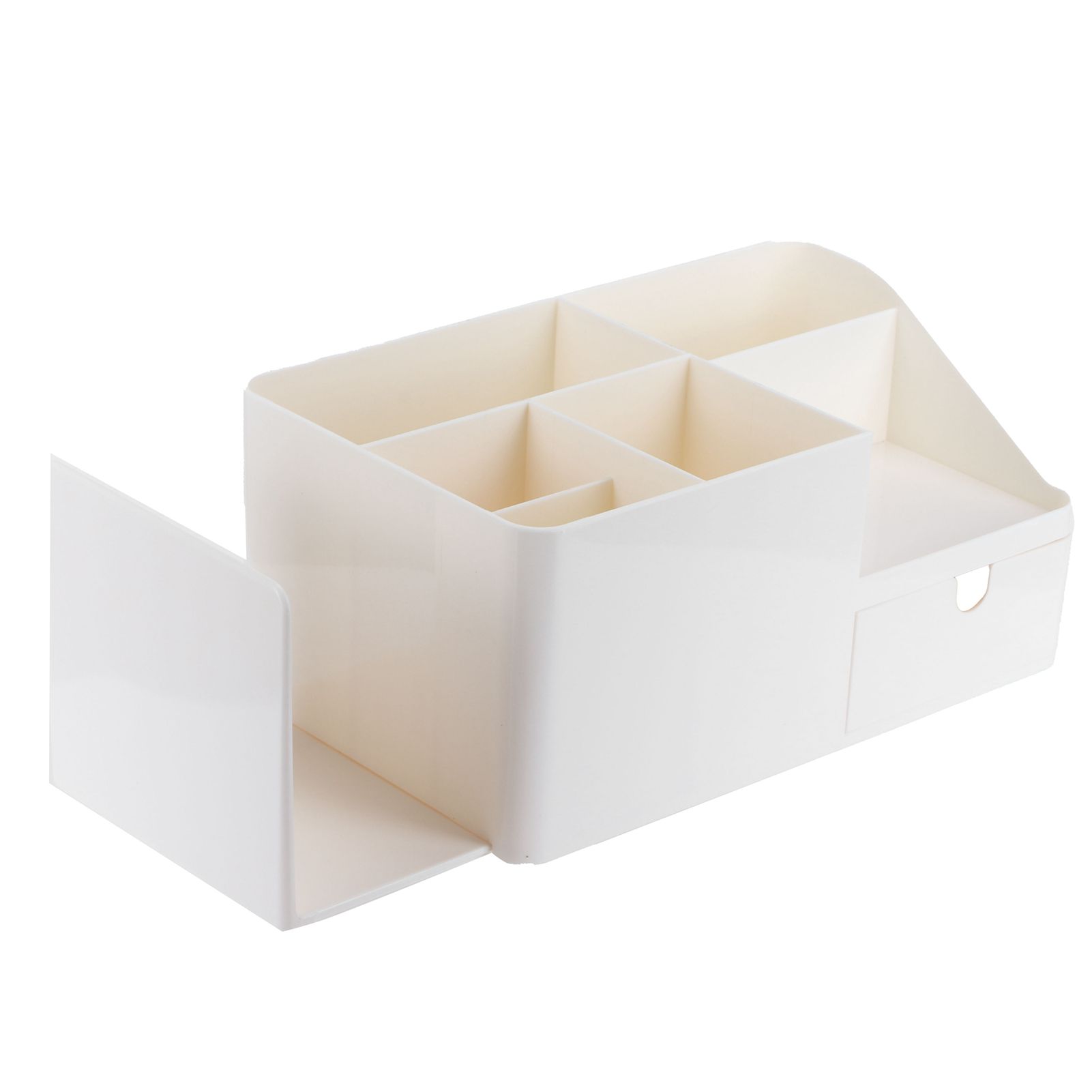 Drawer Type Desk Storage Box Book Stand Stationery Remote Control Holder for Home Desktop — image 3