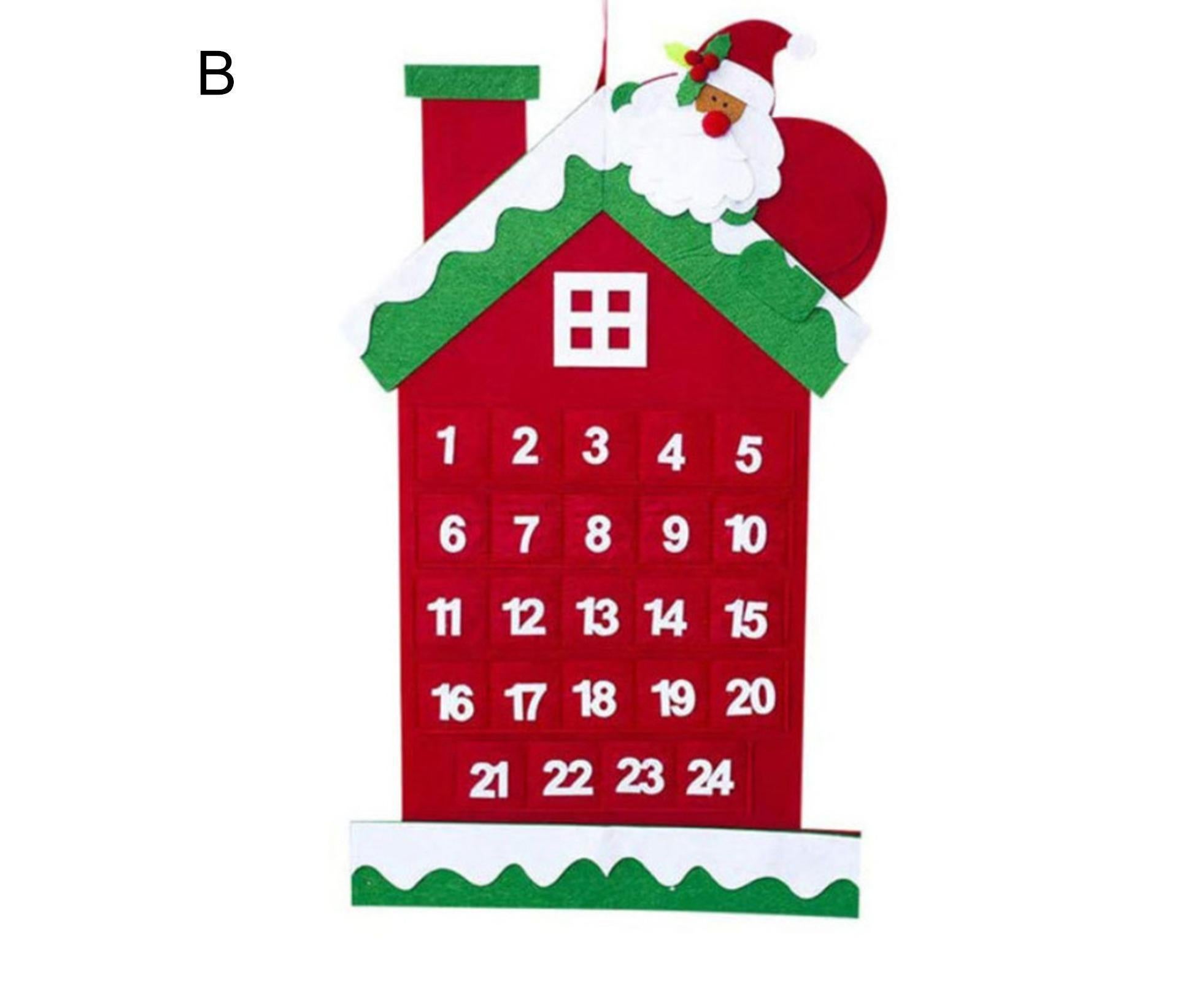 Xmas Tree Wall Calendar Fine Workmanship-B — image 2