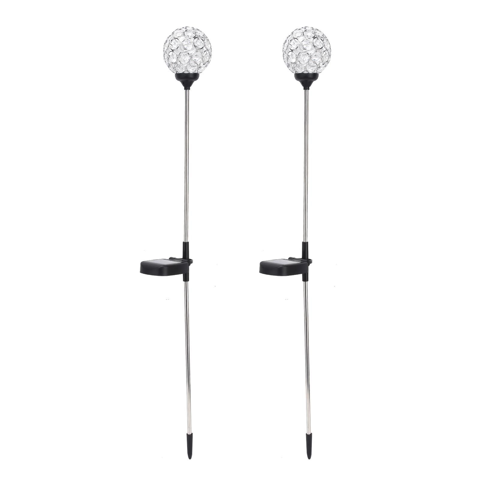 Solar Garden Lights Outdoor LED Globe Lamp Color Changing IP65 Waterproof for Pathway Lawn Courtyard Balcony — image 5