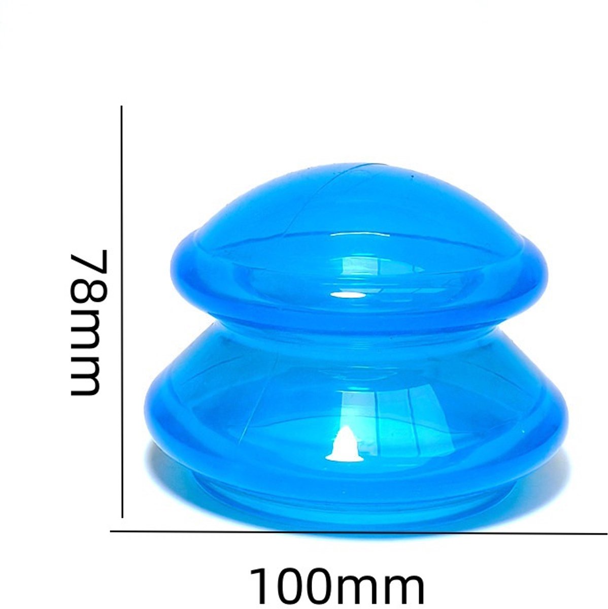 4 pcs Cellulite Cups - Silicone Cups - Cupping Set - Cupping For Cellulite - Vacuum Cup - For reducing cellulite anti-aging relieves pain and joints for โ image 5
