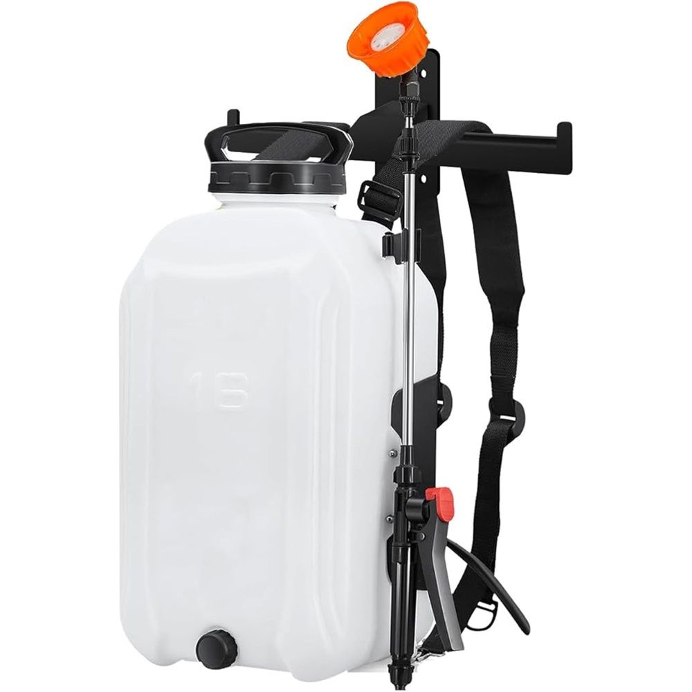 Heavy Duty Wall Mounted Backpack Blower Rack & Sprayer Hanger - Durable Space-Saving Storage Bracket for Backpack Leaf Blowers, Garden Sprayers, Chainsaws — image 4