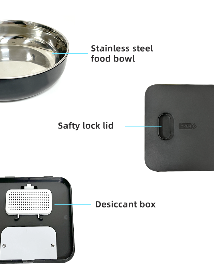YES4PETS 5.6L Visible Automatic Digital Pet Dog Cat Feeder Food Bowl Dispenser โ image 5