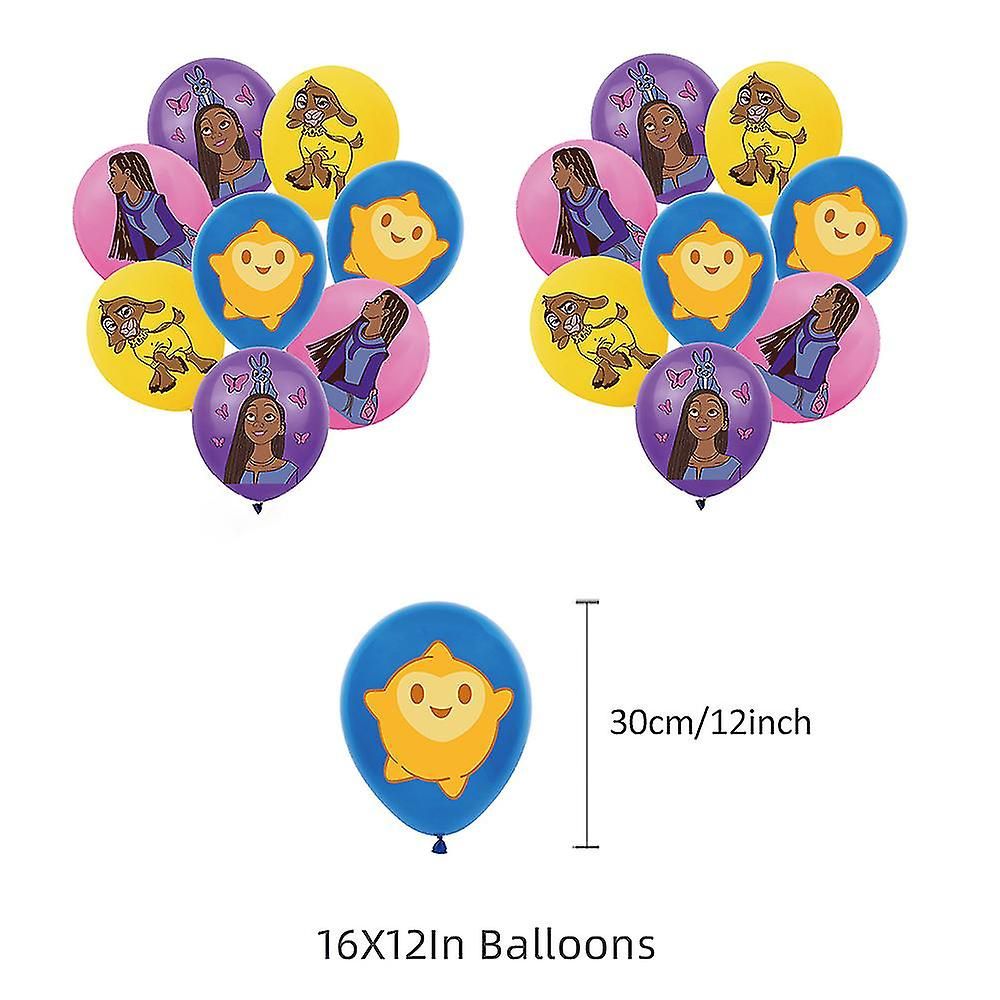 Birthday Decorations Serve 30pcs Lay Girl Birthday Party Decoration, Theme Fans, Kids Birthday Party Supplies โ image 3