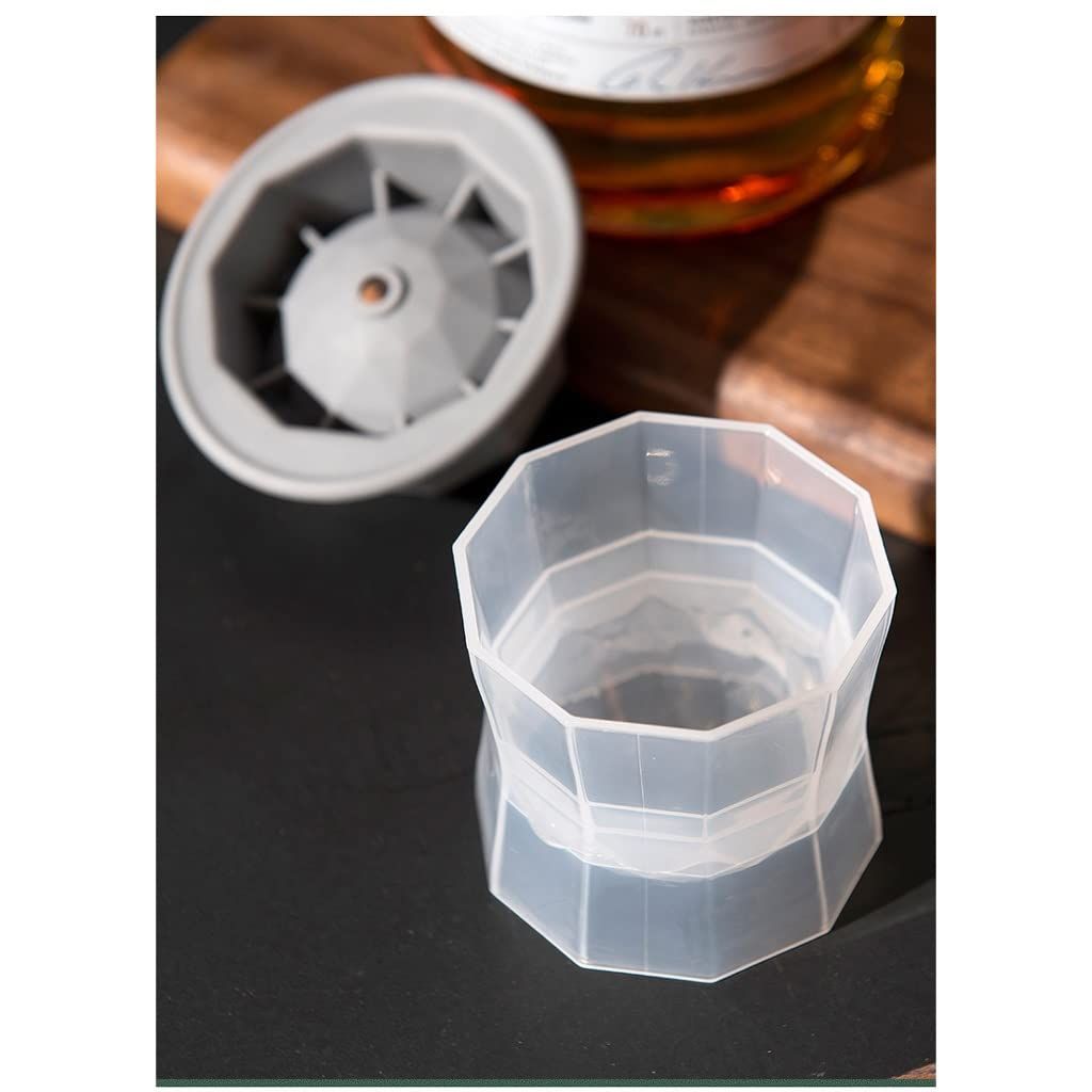 Ice Cube Mold Large-capacity Silicone Ice Tray Household Ice Storage Ice-making Box With Cover Ice Cube Home — image 4