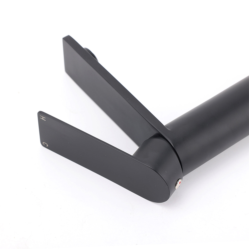 Matt Black Round Bathroom Basin Mixer Vanity Sink Faucet Spout Laundry Tap WELS — image 5