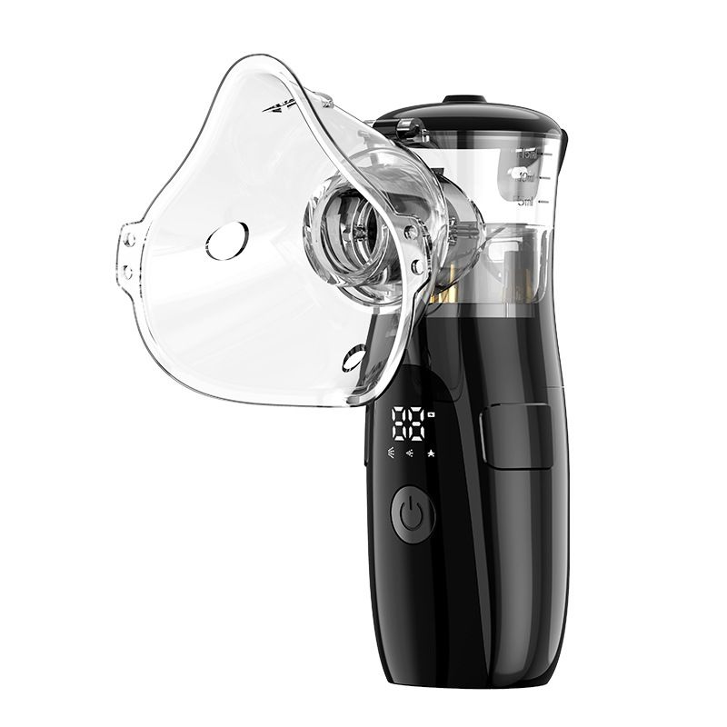 Handheld Mesh Nebulizer, Three Modes Suitable for the Whole Family, 5-Micron Fine Mist Reaches the Respiratory Tract, Type-C Charging, Portable and Quiet – A — image 2