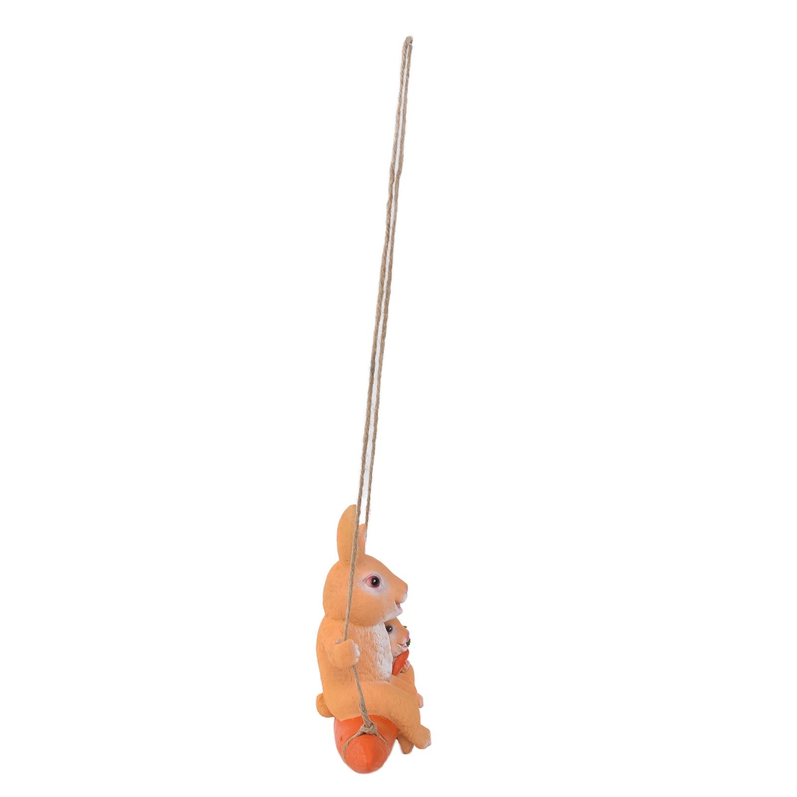Gardening Pendant Rabbits Pattern Exquisitely Carved Romantic Feel Home Decoration โ image 2