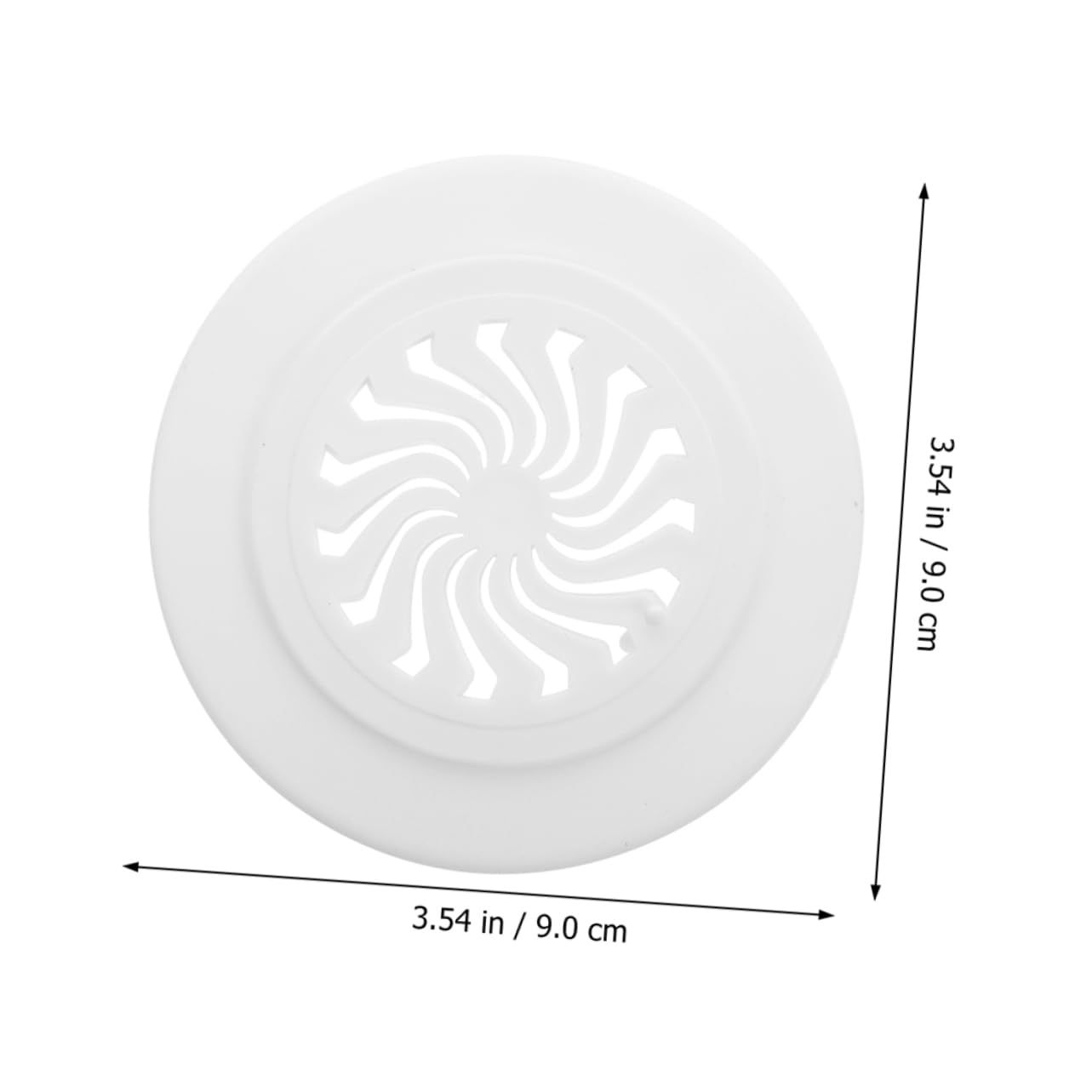 4pcs Blockages Wardrobe Vent Hole Cover Air Hole Cover Vent Hole Round Cover Wall Hole Plug Cover Air Conditioner Hole Cover — image 3