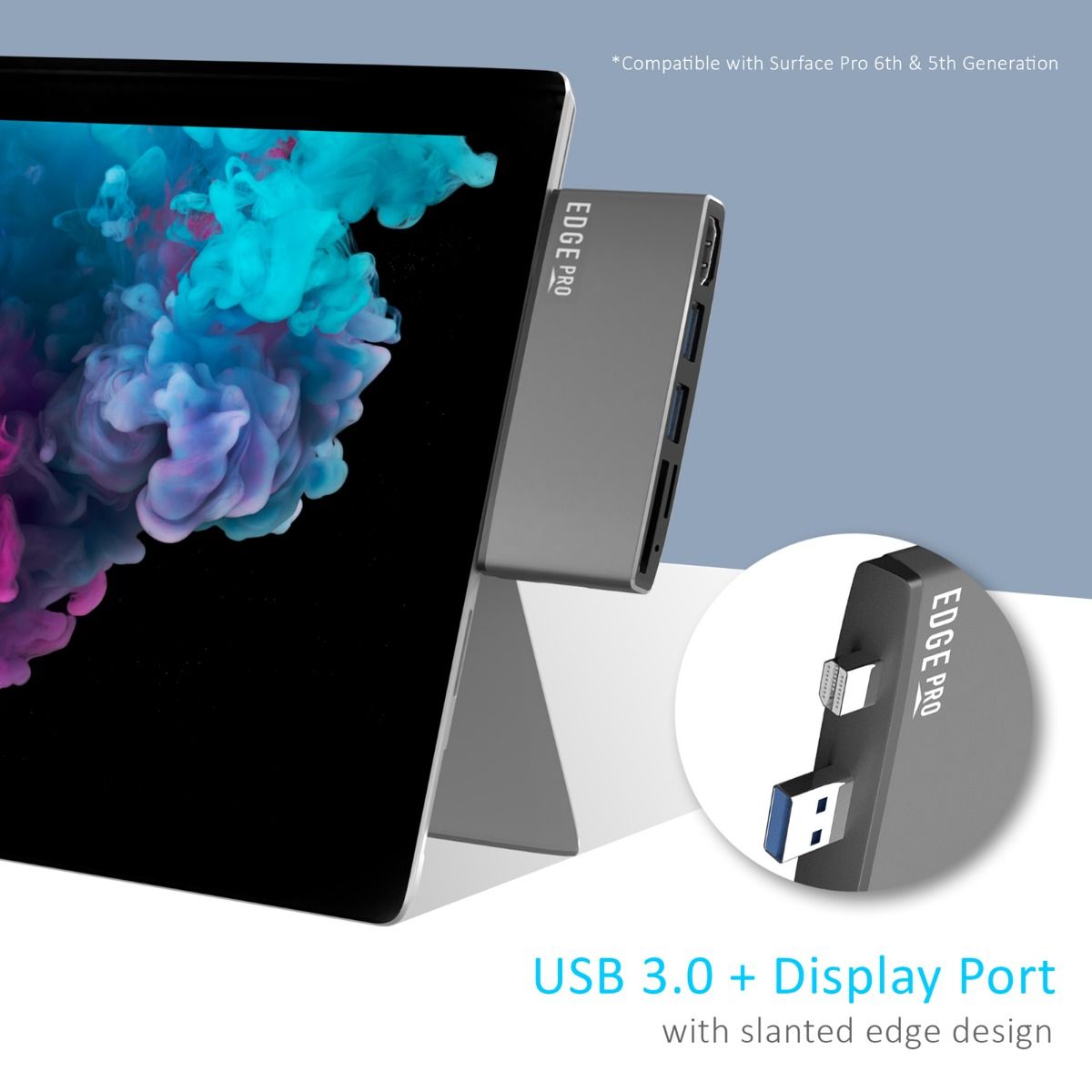 mbeat Edge Pro Multifunction USB- C Hub for Microsoft Surface Pro Gen 5/6 — image 5
