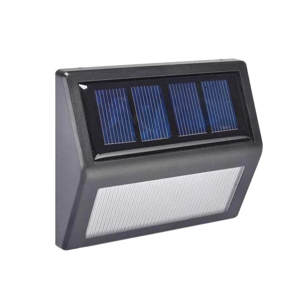 2pcs Solar Step Light Outdoor Solar Deck Light Outdoor Wall Light Solar Stair Light Outdoor Solar Light — image 2