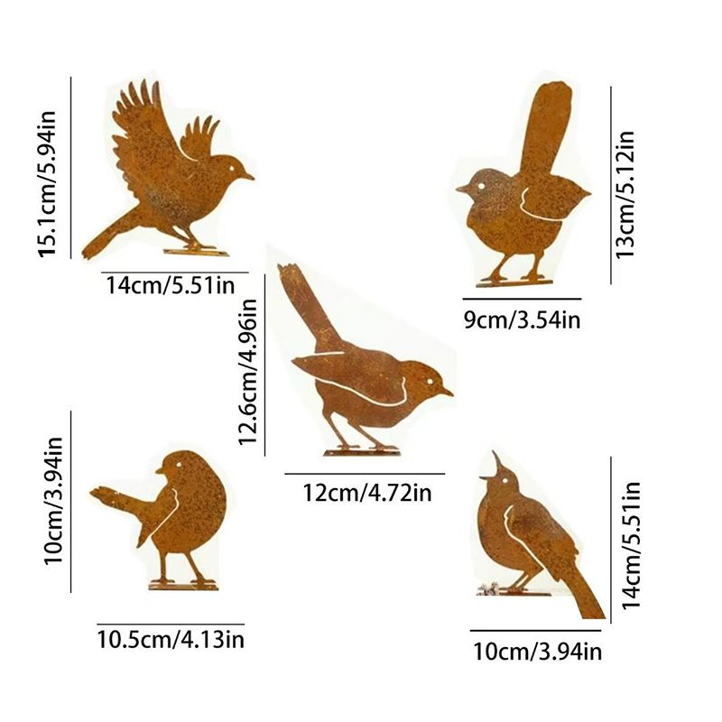Metal Bird Wall Art — image 5
