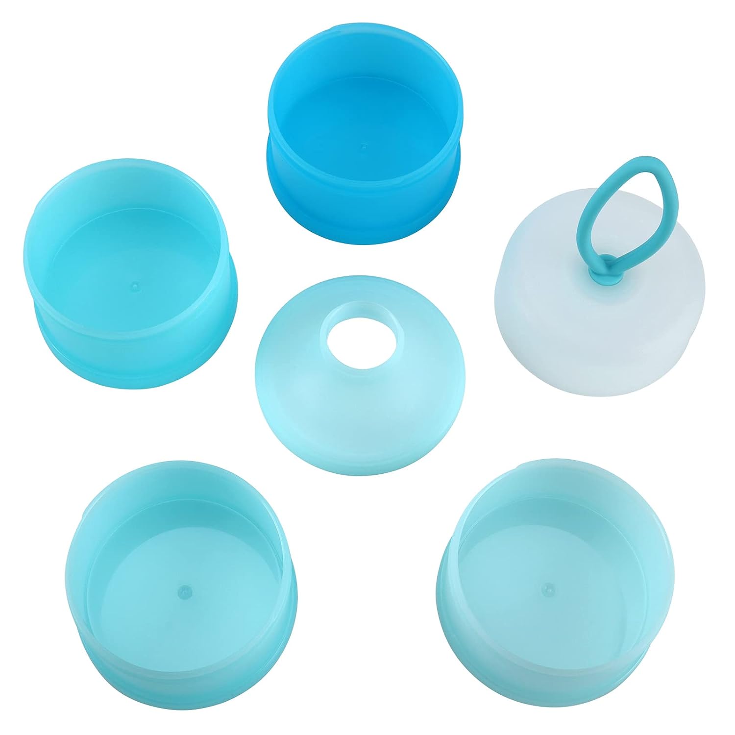 Baby Formula Dispenser On The Go, Stackable Formula Dispenser Formula Container to Go, Non-Spill Portable Milk Powder Kids Snack Storage Container, BPA Free โ image 3