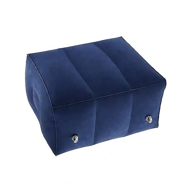 Replacement Airplane sleeping footrest pillow children resting pillow on airplane car, Made of Pvc, Blue Color โ image 4