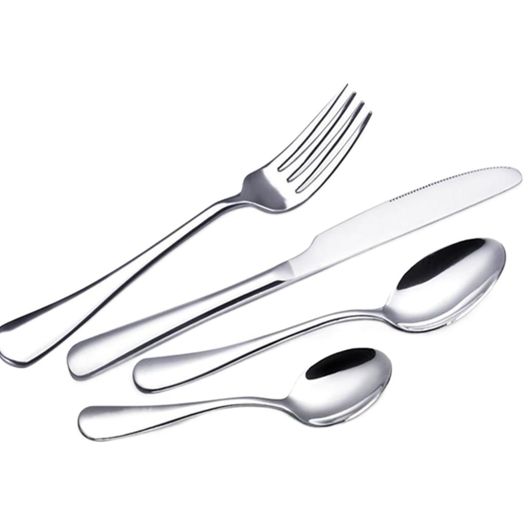 Stainless Steel Knife Fork Spoon Set 1010 round head steak knife