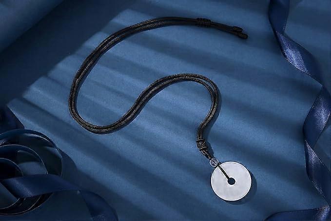 Crystal Necklace for Men Women Healing Crystal Stone Bar Pendant Necklace Adjustable Rope Necklace Natural Gemstone Necklace Jewelry โ image 2