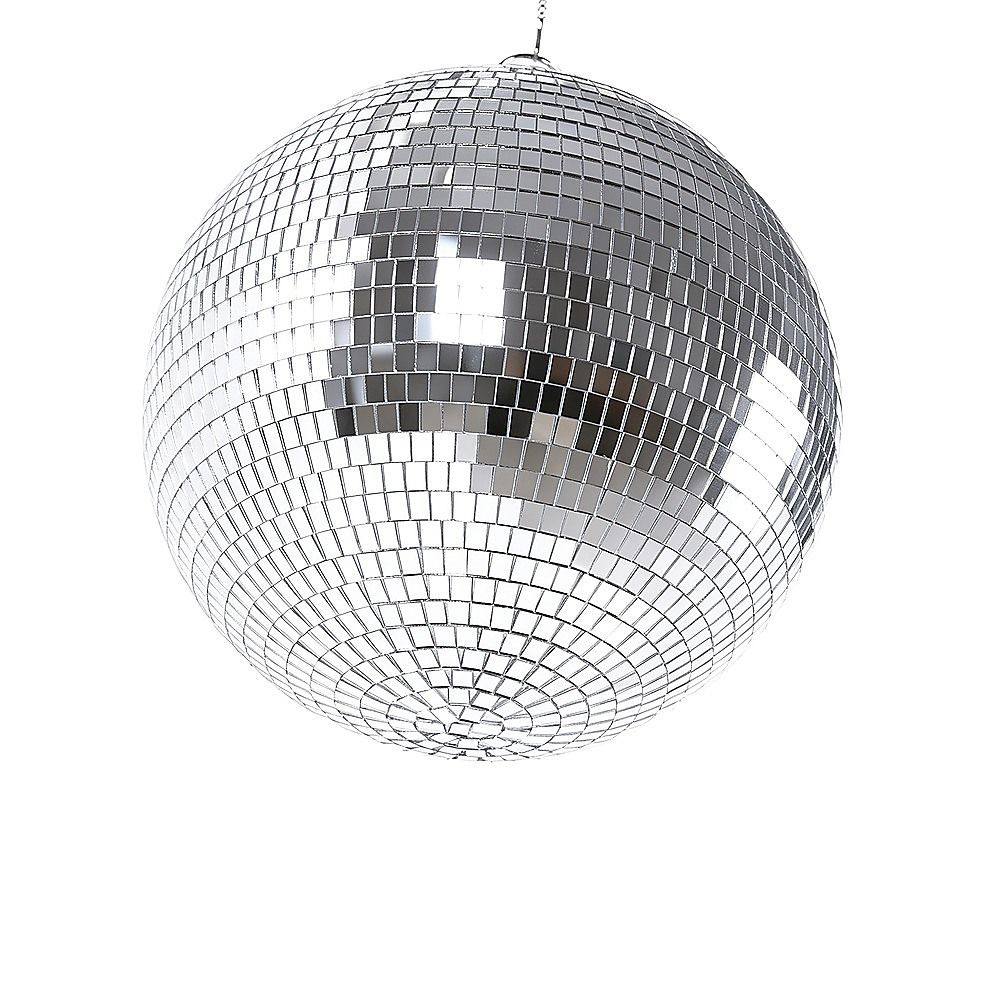 Silver Mirror Disco Ball Hanging DJ Party Decor — image 5