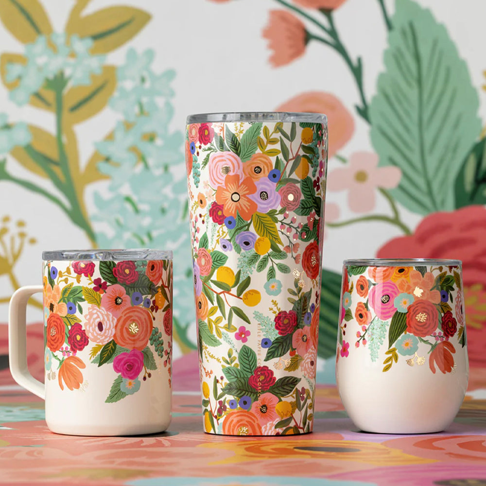 Corkcicle Tumbler - 750ml Rifle Paper - Garden Party Cream โ image 3