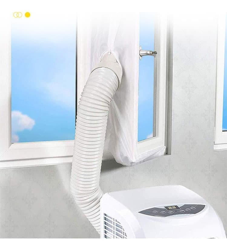 Window Seal for Portable AC, 500 x 38cm, Sealing Cloth with Zipper and Tape, Compatible with All Mobile Air Conditioners — image 6